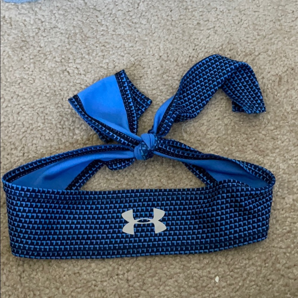 under armour tie headband
